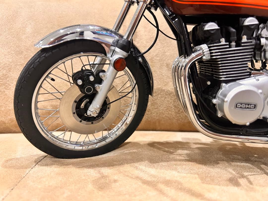 ミニチャンプ カワサキ Z1 火の玉 1/6 激レア ダイキャストバイク 旧車