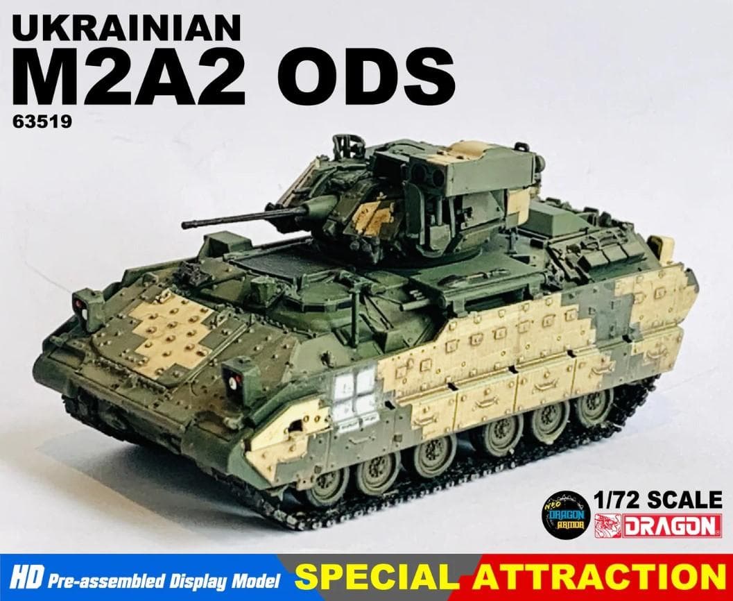 その他 dragon 63519 Ukrainian M2A2 ODS Dragon 1/72 Ukraine ODS M2A2 Bradley Infantry Fighting Vehicle