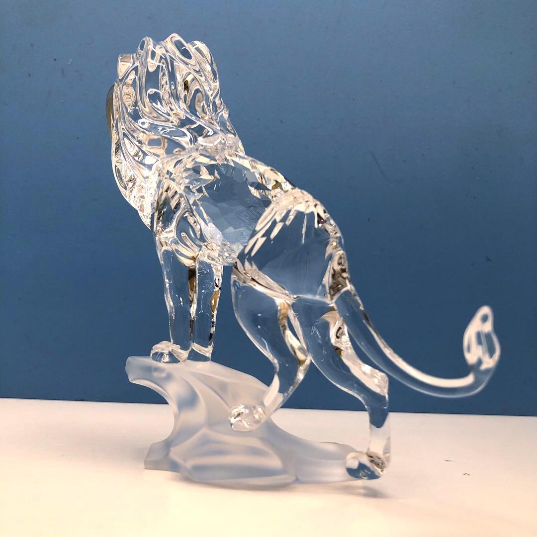 値下げ×】スワロフスキー ライオン オブジェ【廃盤】 - メルカリ