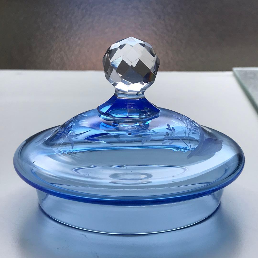 優しいお花☆オールドサンルイSt Louisボンボニエール♡ジャポニズム