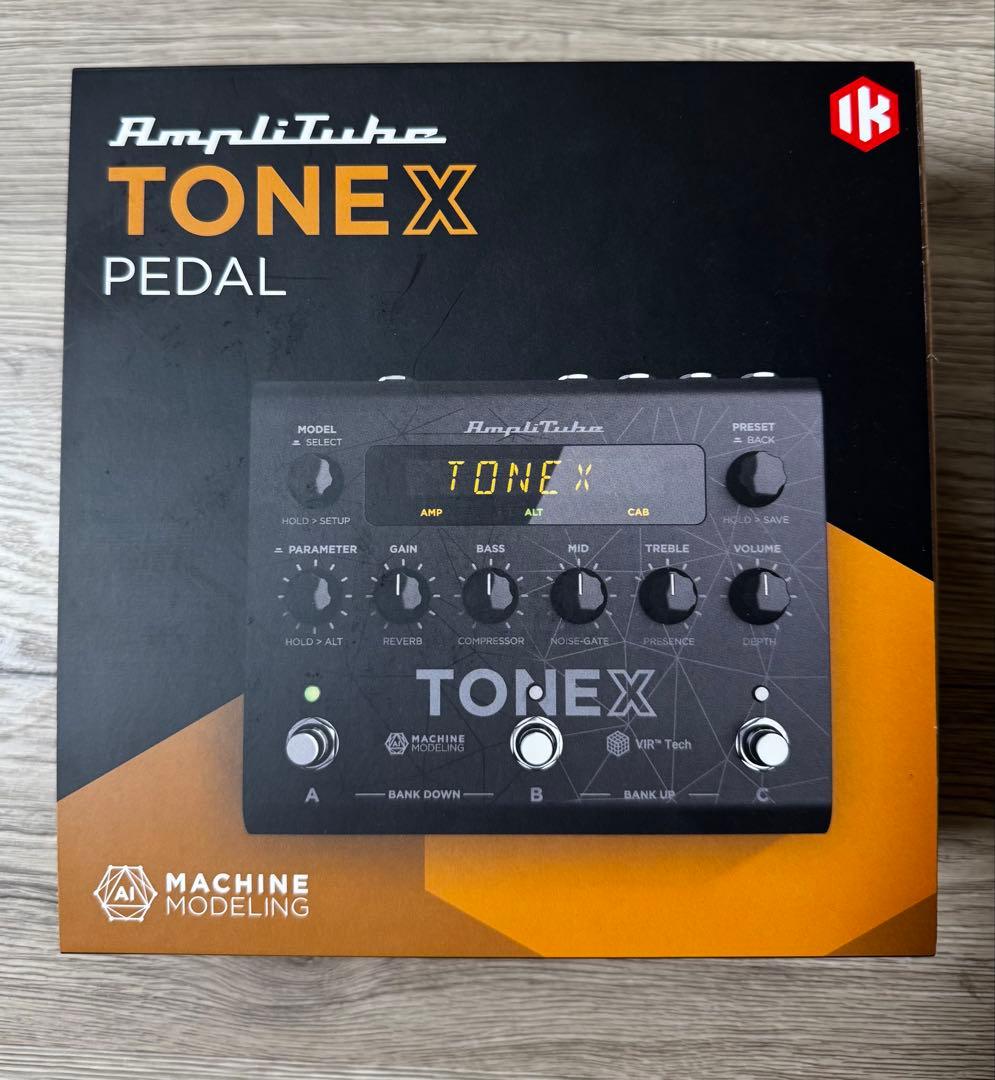 未通電・新品同様】TONEX Pedal／未登録ライセンスカード付属 TONEX 未