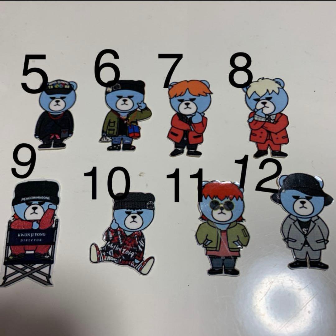 ジヨンbigbangピースマイナスワン ステッカー - メルカリ