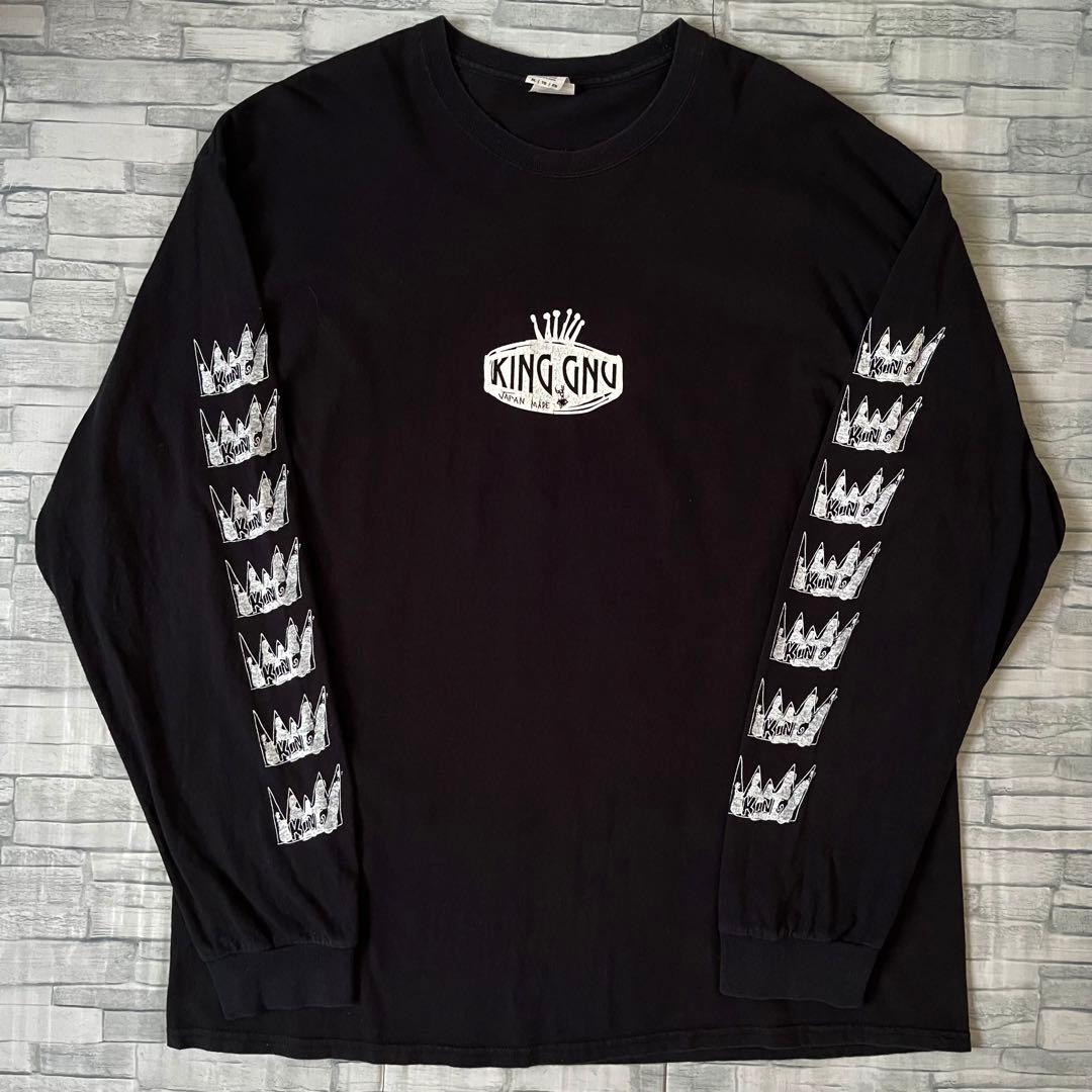 King Gnu キングヌー ロンT ロングスリーブTシャツ ライブT XL - メルカリ