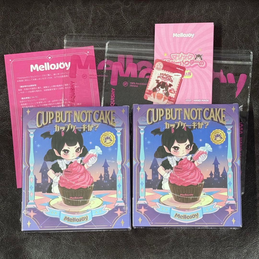 Mellojoy メロジョイ カップケーキか？ 新品未開封 2個 スクイーズ Mellojoy メロジョイ スクイーズ カップケーキか？ 新品未開封 - メルカリ