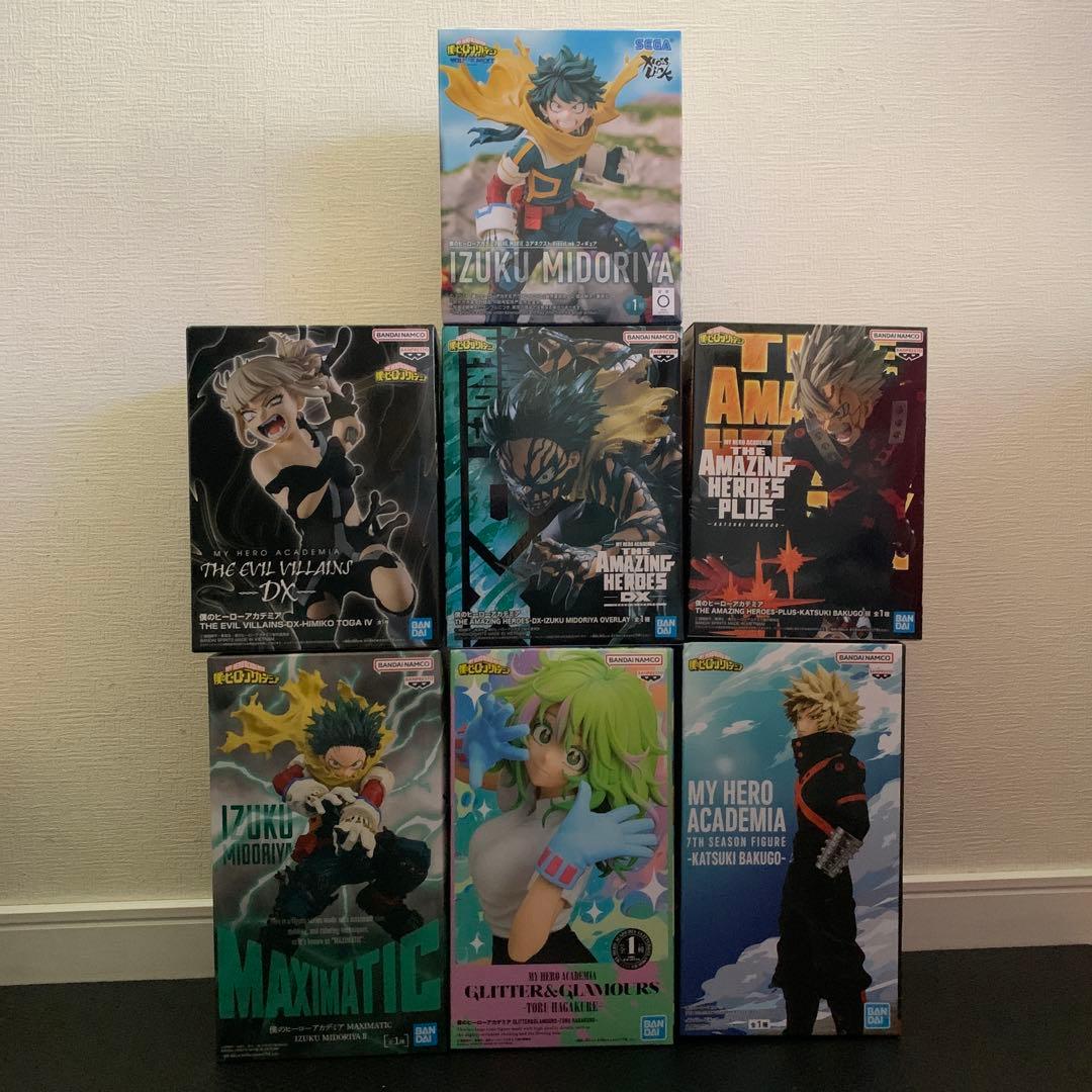 僕のヒーローアカデミア　プライズフィギュア　7点セット 僕のヒーローアカデミア』アニメ7期キービジュアルをモチーフに「緑谷