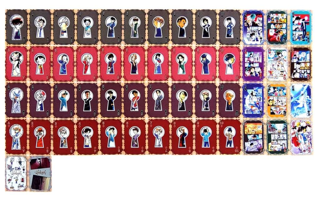 希少 ムービック 名探偵コナン クリアトランプ 激レア - メルカリ