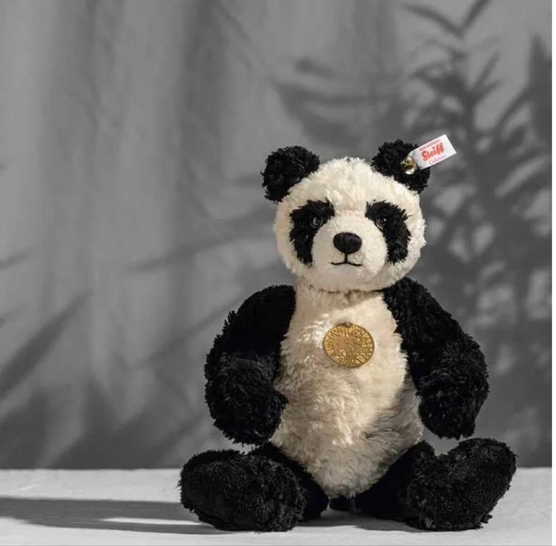 世界限定Steiff Evander Panda シュタイフ パンダぬいぐるみ - メルカリ