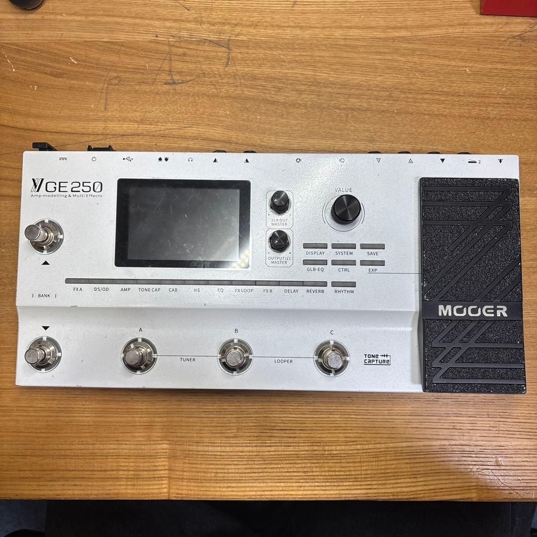 MOOER GE250 アンプモデリング マルチエフェクター Mooer GE250
