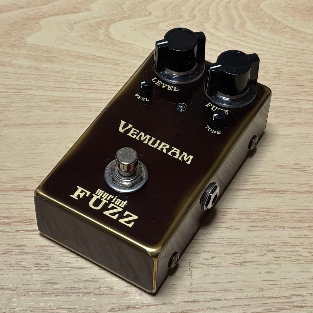 VEMURAM Myriad Fuzz 5000番代 VEMURAM「Myriad Fuzz」レビュー：フェロモンがダダ漏れ！孤高の音色