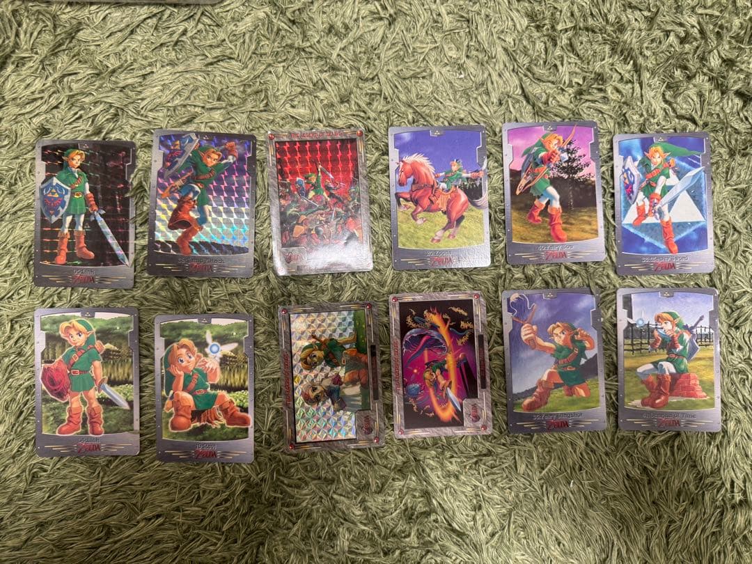 ゼルダの伝説　時のオカリナ　トレーディングカード12枚セット 71lFe4-pA7L._AC_UF350,