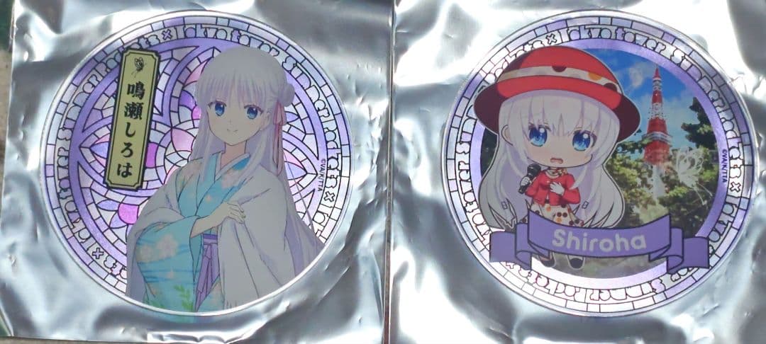 サマポケ　東京タワーコラボ　鳴瀬しろは　２枚セット　アクリルコースター サマポケ 東京タワーコラボ 鳴瀬しろは 2枚セット アクリルコースター