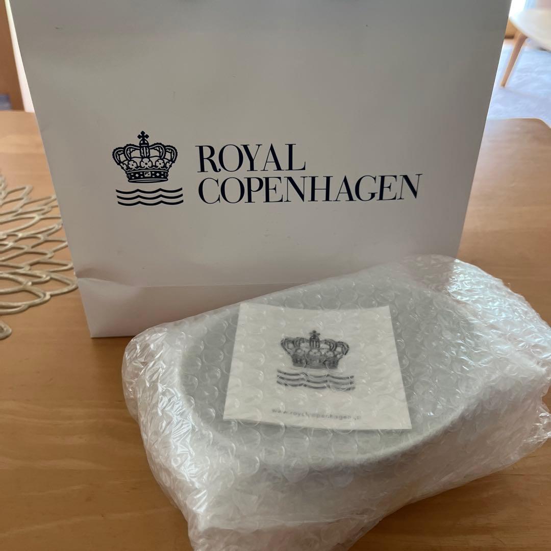 新品！ロイヤルコペンハーゲン　プリンセス楕円お皿2枚セット ROYAL COPENHAGEN（ロイヤルコペンハーゲン） 並行輸入品 プリンセス