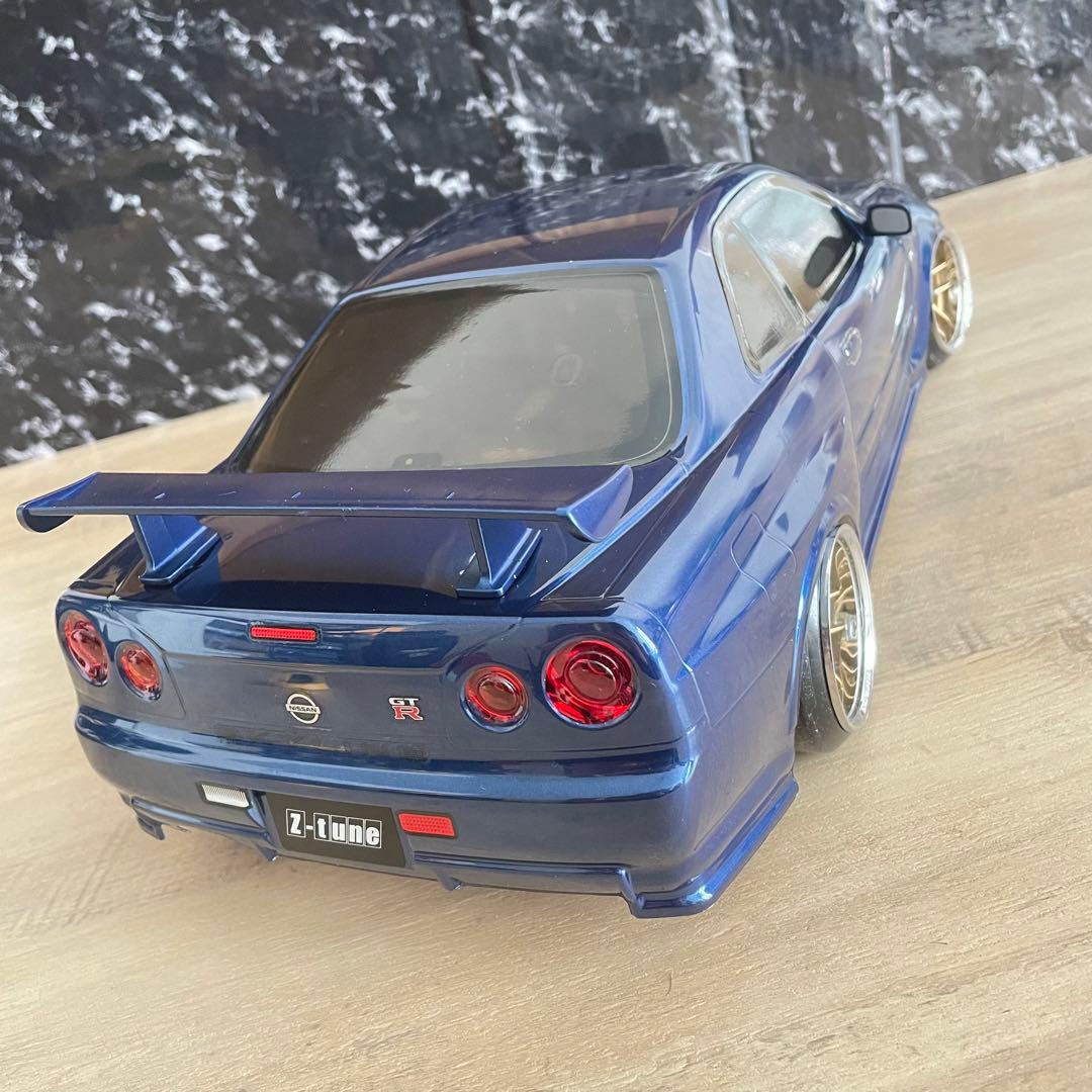 タミヤ 日産 スカイラインgt-r r34 1/10 ラジコンボディ yd-2 - メルカリ