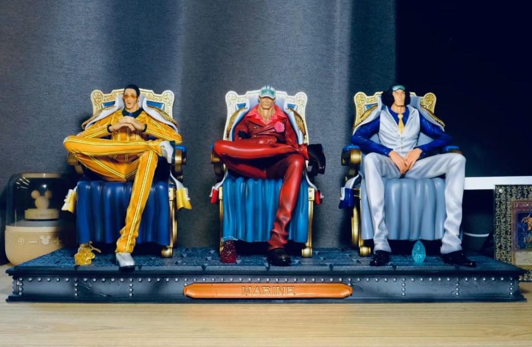 ワンピースBT 赤犬 黄猿 クザン ガレージキット ガレキ スタチュー