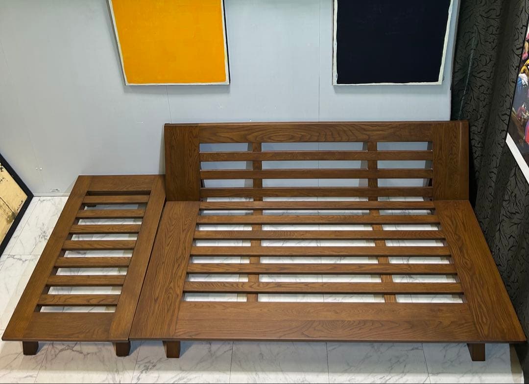 Sabisabi ソファ3人掛け【背もたれフラットタイプ】 オットマン - メルカリ