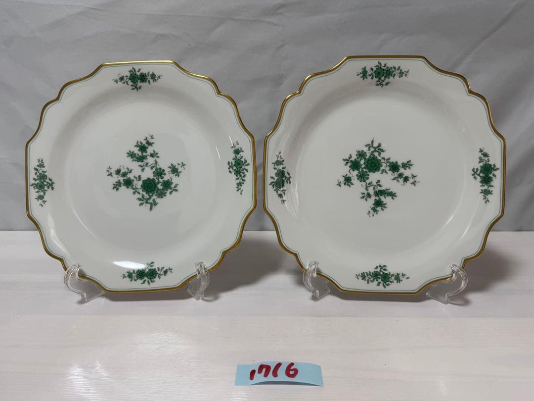 未使用品アウガルテン ウィーン プリンスオイゲン プレート 27cm ペア 未使用品アウガルテン ウィーン プリンスオイゲン プレート 27cm ペア