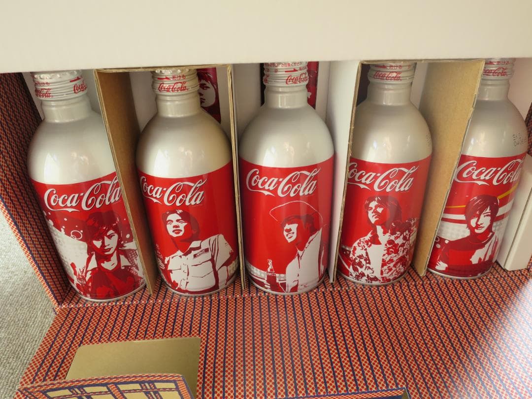 未使用 綺麗 BOX付 コカコーラ缶限定デザインボトル 10本セット 当選品