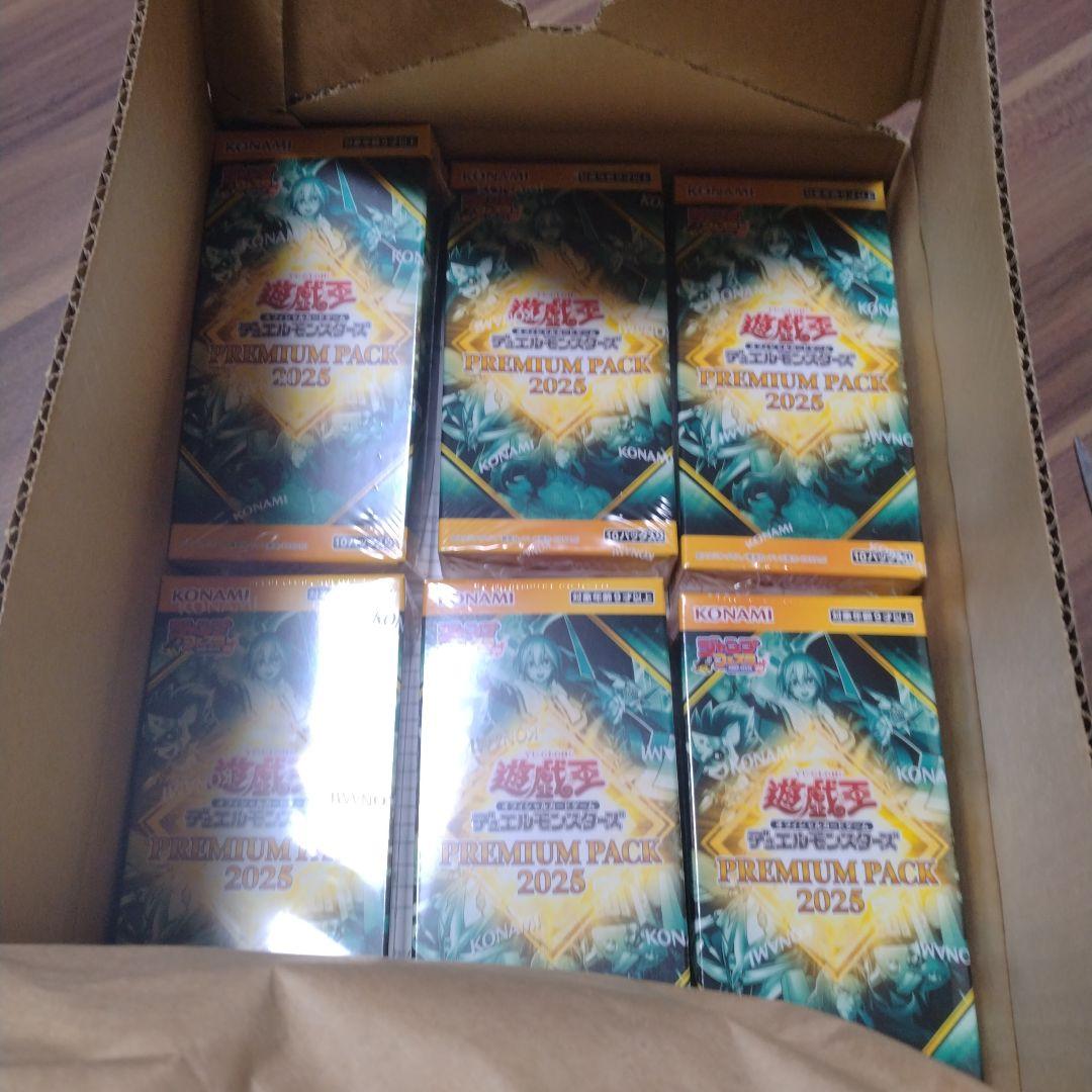 【新品未開封】遊戯王 プレミアムパック2025 ６BOX ジャンプフェスタ 遊戯王オフィシャルカードゲーム デュエルモンスターズ 遊戯王OCG