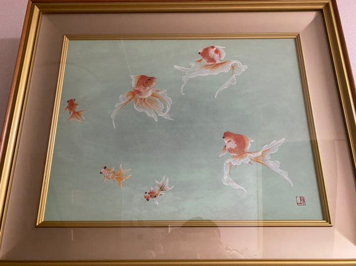 西野陽一　日本画　メヌエット　金魚　大作 草木鳥獣伝 西野 陽一 日本画展 | ギャラリー トアート | 大丸神戸店
