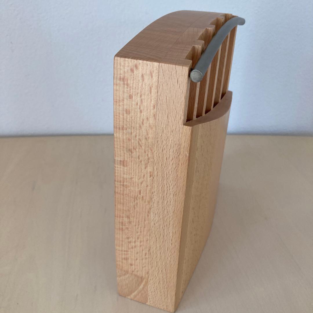 未使用ナイフブロックブナ材