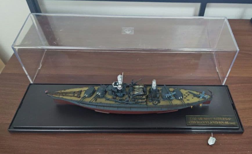 トランペッター 1/700 アメリカ海軍 戦艦 メリーランド 1941 USS BB46 Maryland 1941 アメリカ海軍戦艦 メリーランド (PIT-ROAD 1
