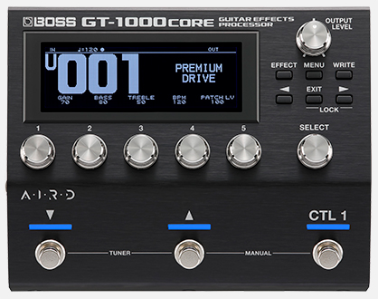 BOSS - GT-1000CORE | PROCESADOR DE EFECTOS DE GUITARRA