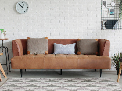 CRASH GATE TRIM SOFA / クラッシュゲート トリム 3人掛けソファ